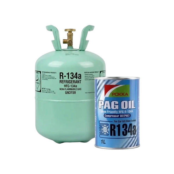 Refrigerant Gas & Oil