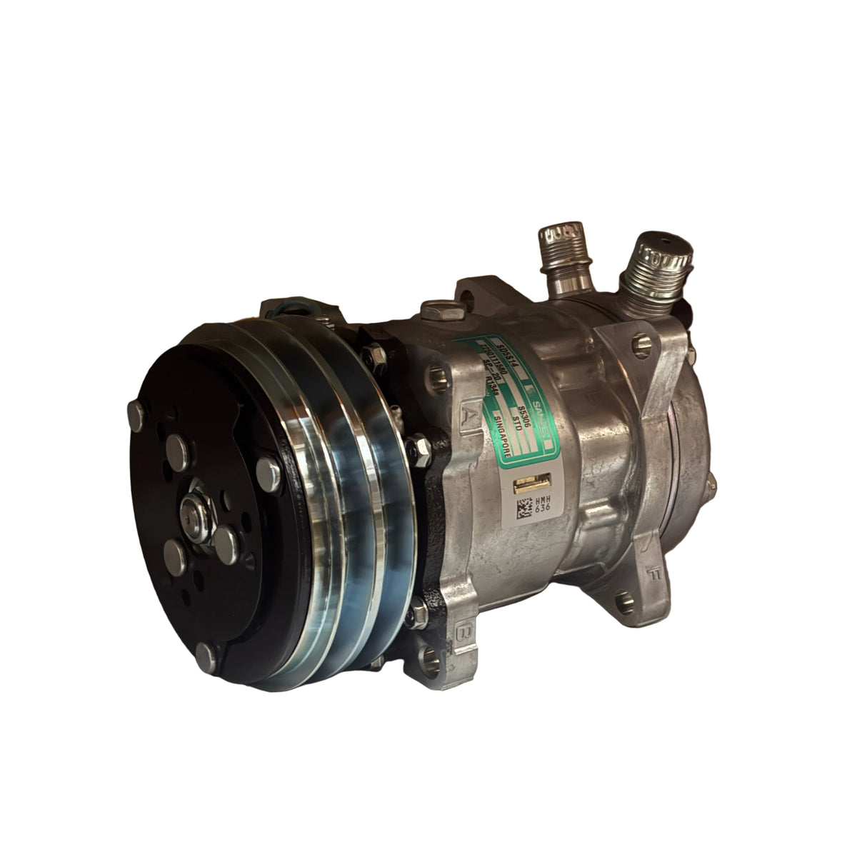COMPRESSOR SANDEN 24V 5306 V PULLY O RING S5305