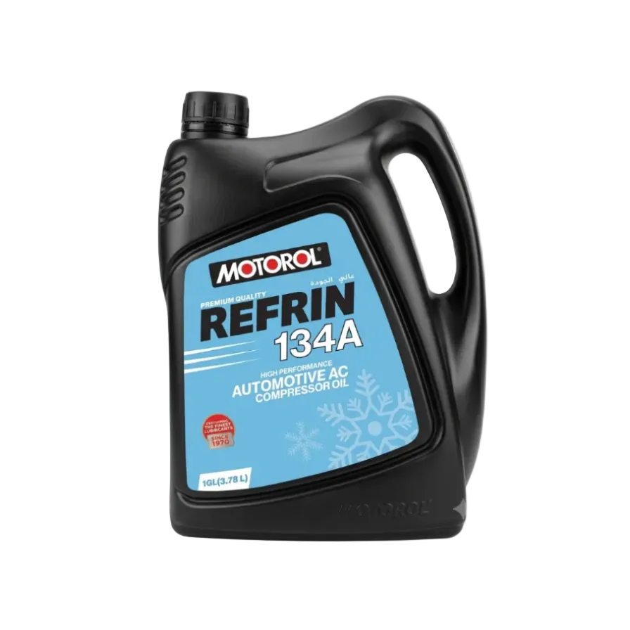 R134a AC Compressor Oil 4L Gallon Bottle - Royal Spare Parts Co. WLL Qatar