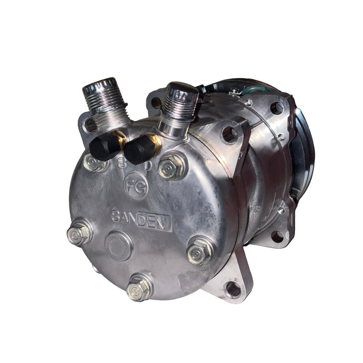 COMPRESSOR SANDEN 24V 5306 V PULLY O RING S5305