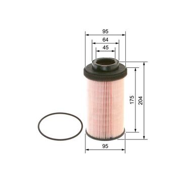 FUEL FILTER MB TRUCK 5410900151 / 1457429655 / E500KP02D36