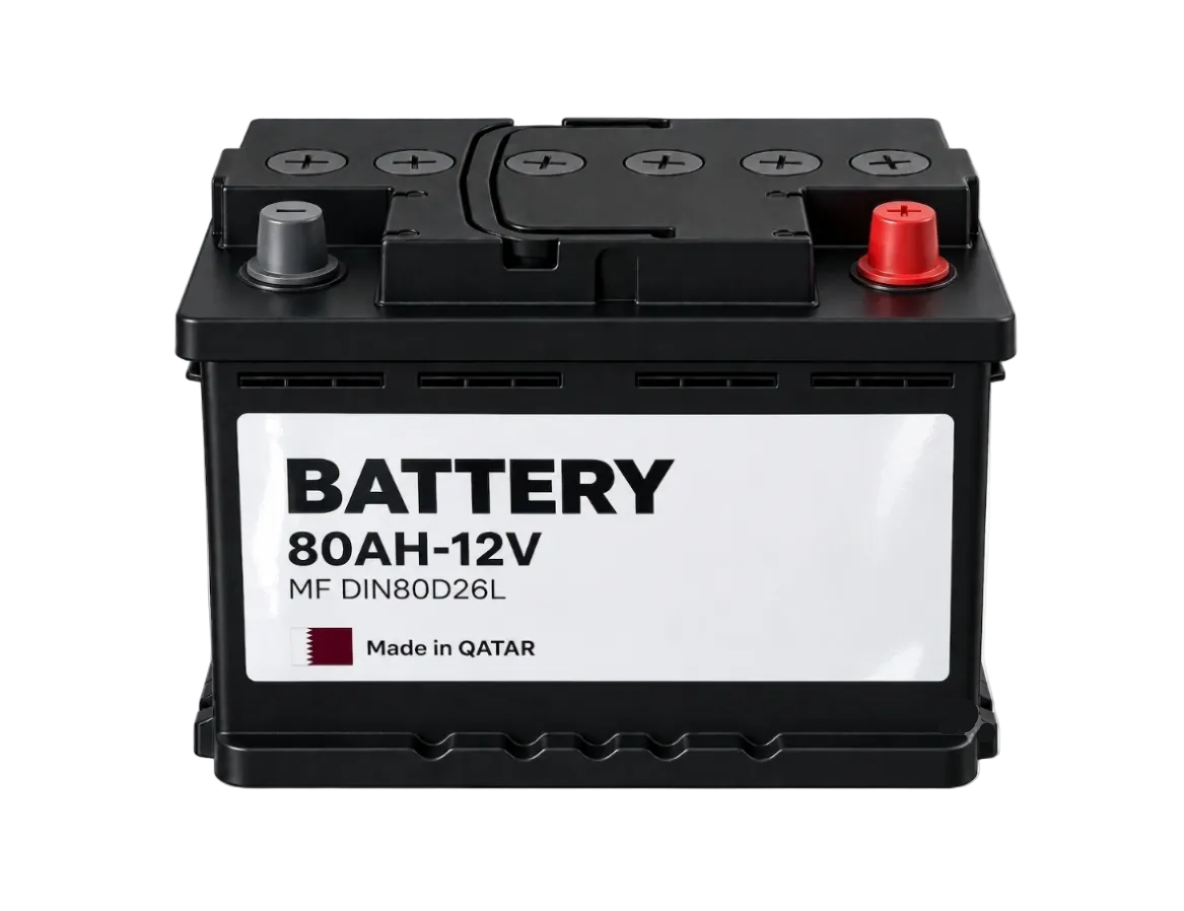 BATTERY MF DIN80D26L-80AH-12V