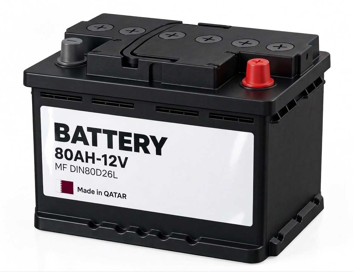 BATTERY MF DIN80D26L-80AH-12V