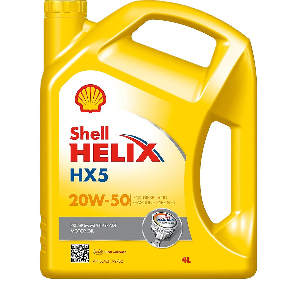 SHELL 20W50 HELIX PETROL OIL 4LTR