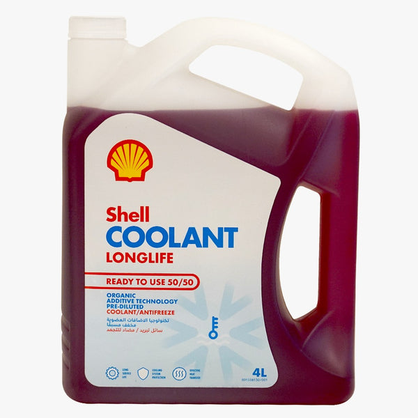 RADIATOR COOLANT SHELL 4LTR -  RED